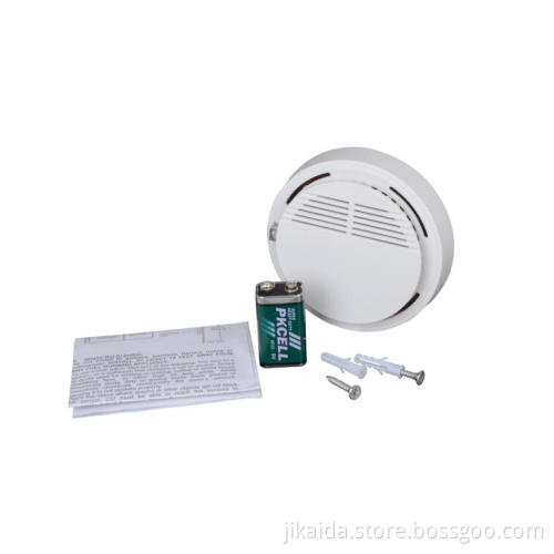 High accuracy cigarette and fire smoke alarm wall mount smoke alarm with CE&ROHS certification